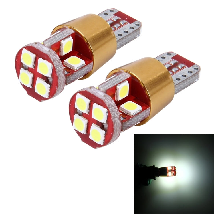 2 PCS T10 3W Constant Current Car Clearance Light with 12 SMD-3030 Lamps, DC 9-18V, 12 SMD-3030 Lamps