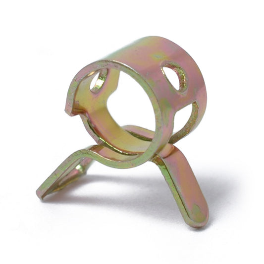 10 PCS 10mm Car Spring Clip Fuel Line Hose Clip Water Pipe Air Tube Clamp Fastener, 10 PCS 10mm