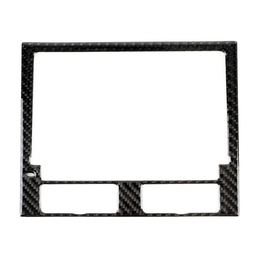 Carbon Fiber Car Navigation Panel Decorative Sticker for Porsche Macan, Navigation Panel