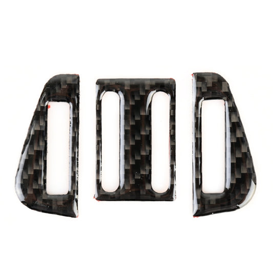 Carbon Fiber Car Air Outlet Decorative Sticker for Jaguar F-PACE, Air Outlet