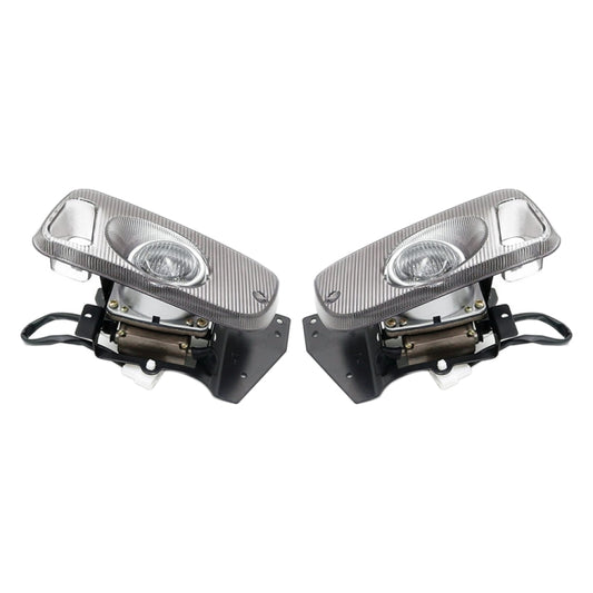 1 Pair Car Modified Front Fog Light for Honda Civic 1992-1995, For Honda Civic 1992-1995 (White Light), For Honda Civic 1992-1995 (Yellow Light)