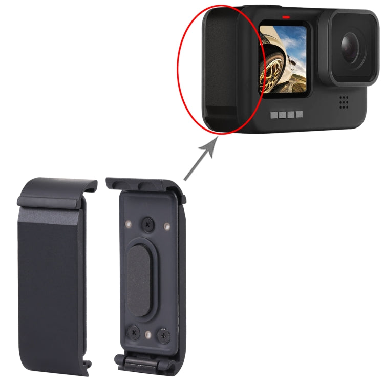 Original Metal Side Cover For GoPro HERO13 Black/HERO12 Black/HERO11 Black/HERO10 Black/HERO9 Black, For GoPro HERO13 Black/HERO12 Black/HERO11 Black/HERO10 Black/HERO9 Black