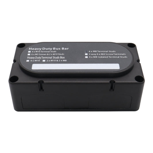 CP-3089-01 300A 48V 4-way M8 Terminal Busbar, CP-3089-01, CP-3089-02