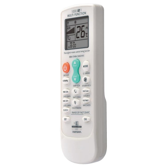 CHUNGHOP K-830ES Universal Air Conditioner Remote Control with Brand Button Pairing Function, K-830ES