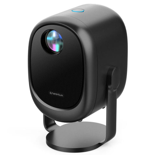 Cheerlux H1 Whale OS Version 1280x720P 180ANSI Smart Projector, with Gimbal, US Plug, UK Plug, AU Plug, EU Plug