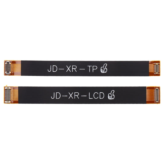 1 Pair LCD Display Screen Extension Testing Flex Cable for iPhone XR, For iPhone XR