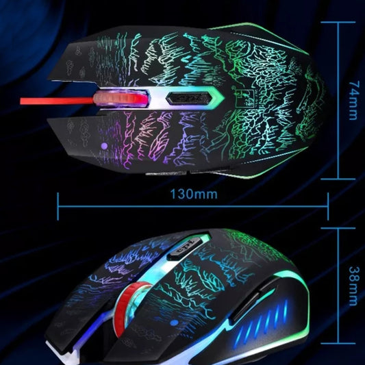 Chasing Leopard T9 USB Wired Gaming Backlight Gaming Mouse