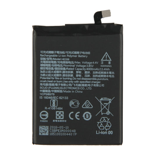 HE338 for Nokia 2 TA-1029/DS Li-ion Polymer Battery, For Nokia 2