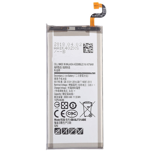 3000mAh Li-Polymer Battery for Galaxy C8, Galaxy C8