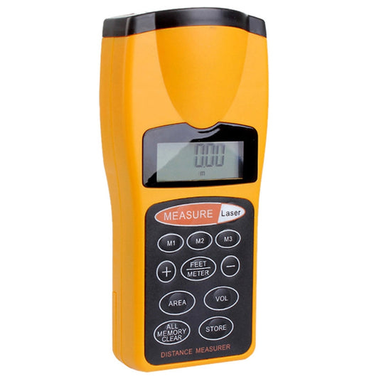 1.8 inch LCD Ultrasonic Distance Measurer With Red Laser Point, CP-3007 (1.5-60 feet), CP-3007