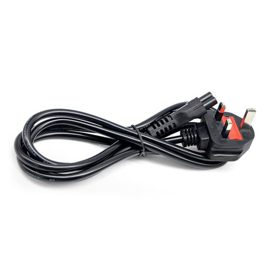 1.5m 3 Prong Style Big UK Notebook Power Cord, Big UK Plug, Length: 1.5m