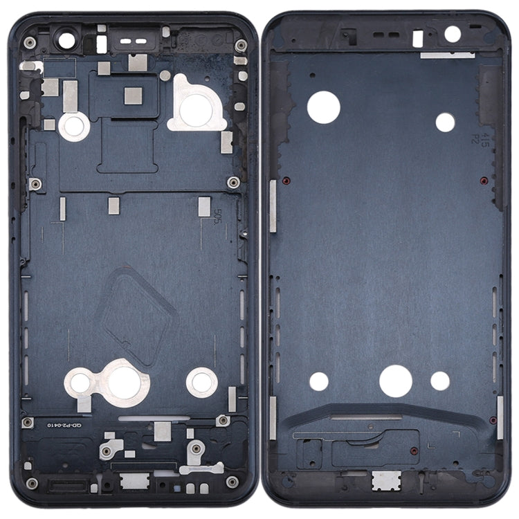 Front Housing LCD Frame Bezel Plate for HTC U11, For U11, For U11 Front Black