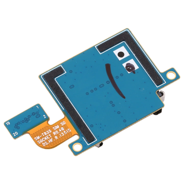 For Galaxy Tab S4 10.5 T835 / T830 SIM Card Holder Socket Flex Cable, For Galaxy Tab S4 10.5