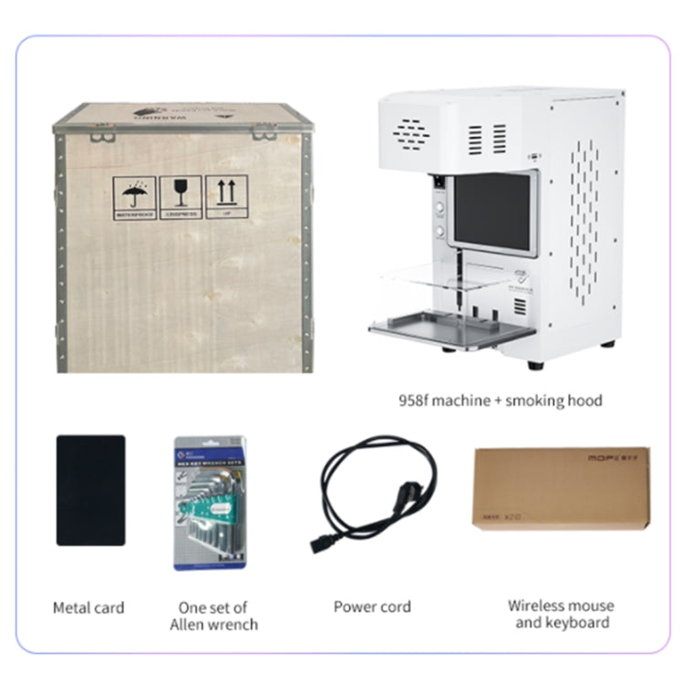TBK 958F 20W 1064nm Automatic Separate Laser Separator, US Plug, TBK 958F(EU Plug), TBK 958F(US Plug), TBK 958F(UK Plug), TBK 958F(AU Plug)