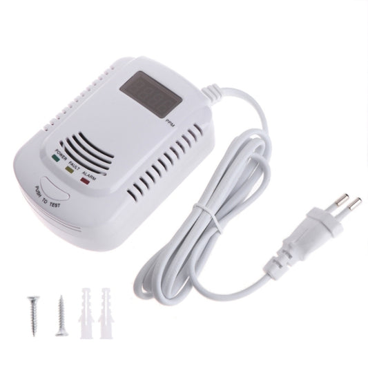 Coalgas Natural Gas Methane Propane Leak Detector Tester Measurer Home Security Tool, EU Plug