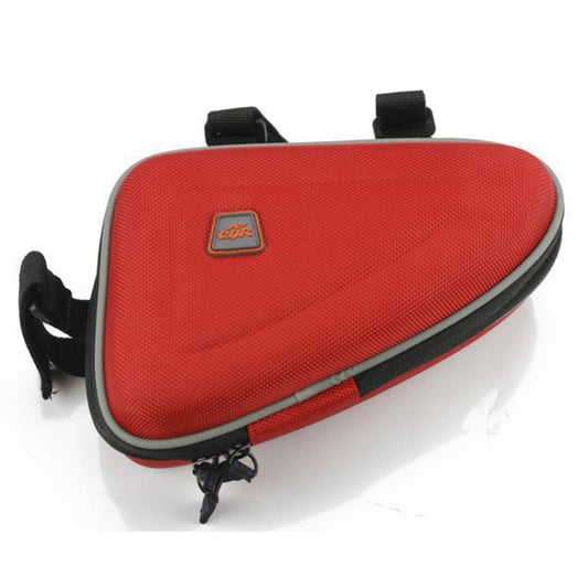 CBR EVA Hard Shell Bag Mountain Bike Bicycle Triangle Bag Saddle Bag, Red, Black, Gray