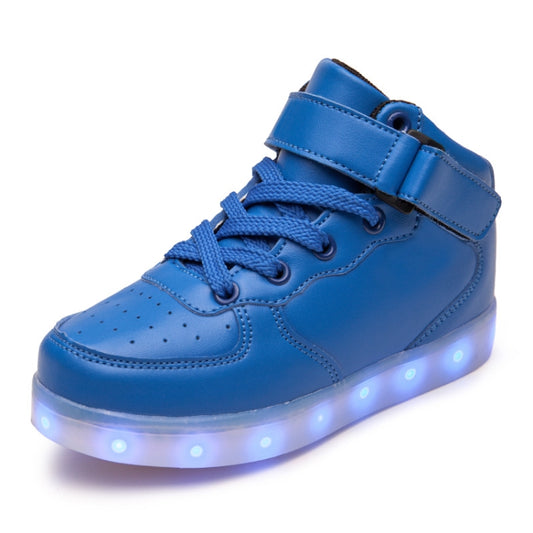 Children LED Luminous Shoes Rechargeable Sports Shoes, 31, 35