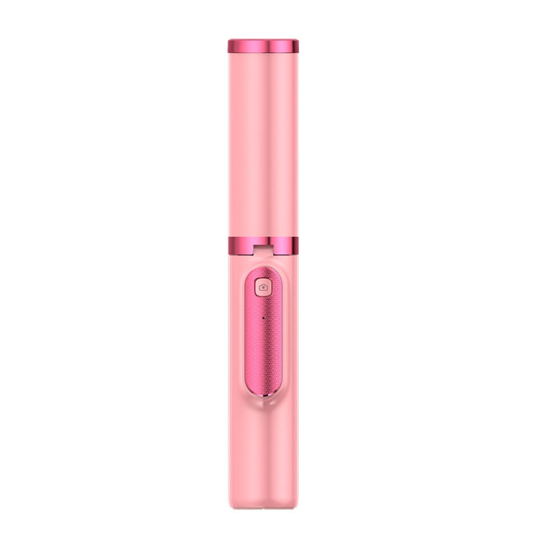 CYKE N-MY Integrated Tripod Bluetooth Live Selfie Stick, Black, Pink