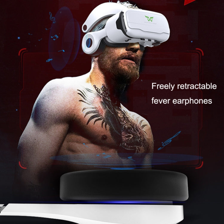 Mobile Phone 3D Virtual Reality VR Game Helmet Glasses With Headset, G02EF+S9 Bluetooth Handle, G02EF