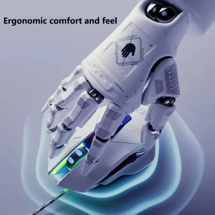 Inphic W9P Glowing Computer Gaming Wired Mouse