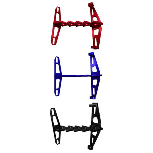 Cpj-006 Universal Aluminum Alloy Fishbone License Plate Frame License Plate Drag