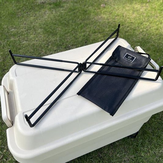 COOL CAMP CF-7001 Outdoor Camping Folding Storage Rack Camping Water Bucket Base Support Mat
