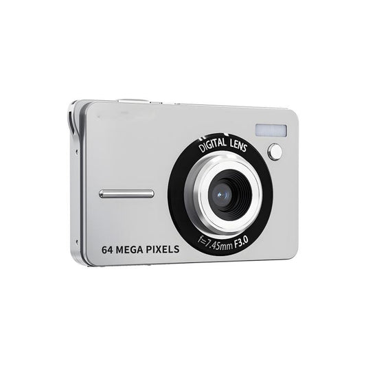 CDF6 Entry-Level Digital Camera With 64MP Photo & 4K Video Auto Focus, 2.8-Inch LCD Screen, Built-In Flash