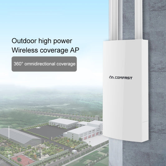 COMFAST CF-EW72 1200Mbs Outdoor Waterproof Signal Amplifier Wireless Router Repeater WIFI Base Station with 2 Antennas, CF-EW72 North American Edition