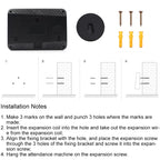 F01 Fingerprint Time Attendance Machine with 2.4 inch TFT Screen, US Plug, ACS2685EU, ACS2685UK, ACS2685US