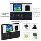 Realand AL355+ Fingerprint Time Attendance with 2.8 inch Color Screen & ID Card Function & WiFi & Access Control Function, AL355+