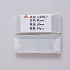 50 PCS OCA Optically Clear Adhesive for Apple Watch Series 1 / 2 / 3 42MM, For Watch Series 1 / 2 / 3 42MM