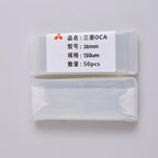 50 PCS OCA Optically Clear Adhesive for Apple Watch Series 1 / 2 / 3 38MM, For Watch Series 1 / 2 / 3 38MM