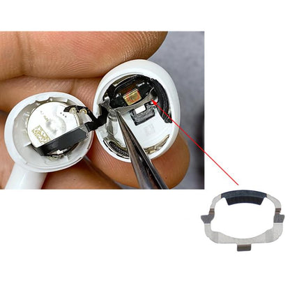 For Apple AirPods 4 Left / Right Speaker Battery Metal Holder