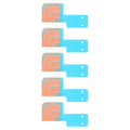 5pcs LCD Flex Cable Heat Sink Sticker for Apple Watch Series 7 / 8 / 9 45mm, For Apple Watch Series 7 / 8 / 9 45mm