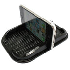 Punctate Car Phone Slip Mat, Black