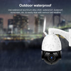 QX5 4G (EU Version) 2.0 Million Pixels 1080P HD 20X Zoom Dome Smart Camera, Support Infrared Night Vision / Motion Detection / Voice Intercom / TF Card, AU Plug, 4G EU Version