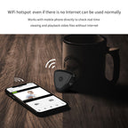 CAMSOY S6 HD 1280 x 720P 70 Degree Wide Angle Wearable Wireless WiFi Intelligent Surveillance Camera, Support Infrared Right Vision & Motion Detection Alarm & Loop Recording, S6 Black, S6 White