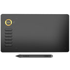 VEIKK A15 10x6 inch 5080 LPI Smart Touch Electronic Graphic Tablet, with Type-C Interface, A15 Gold, A15 Blue, A15 Red