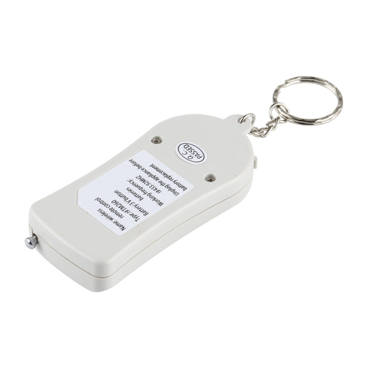 110V Indoor Wireless Smart Remote Control Switch with Single Keychain Transmitter, US Plug, US Plug