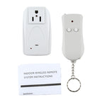 110V Indoor Wireless Smart Remote Control Switch with Single Keychain Transmitter, US Plug, US Plug