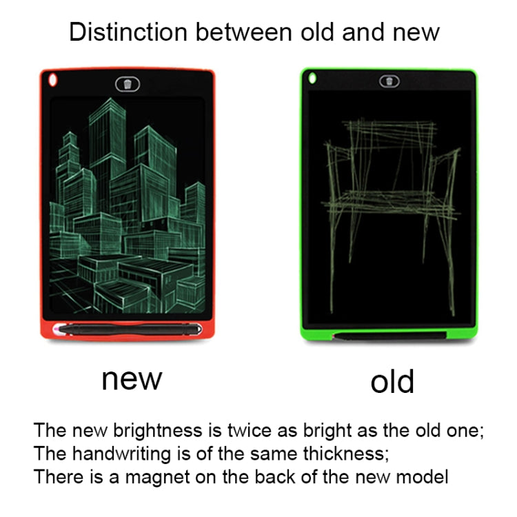 Portable 8.5 inch LCD Writing Tablet Drawing Graffiti Electronic Handwriting Pad Message Graphics Board Draft Paper with Writing Pen, 8.5 inch White, 8.5 inch Black, 8.5 inch Green, 8.5 inch Blue, 8.5 inch Red