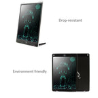 Portable 12 inch LCD Writing Tablet Drawing Graffiti Electronic Handwriting Pad Message Graphics Board Draft Paper with Writing Pen, 12 inch Black, 12 inch Green, 12 inch Blue, 12 inch Red, 12 inch White