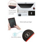 Portable 12 inch LCD Writing Tablet Drawing Graffiti Electronic Handwriting Pad Message Graphics Board Draft Paper with Writing Pen, 12 inch Black, 12 inch Green, 12 inch Blue, 12 inch Red, 12 inch White