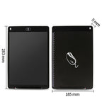 Portable 12 inch LCD Writing Tablet Drawing Graffiti Electronic Handwriting Pad Message Graphics Board Draft Paper with Writing Pen, 12 inch Black, 12 inch Green, 12 inch Blue, 12 inch Red, 12 inch White