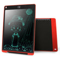 Portable 12 inch LCD Writing Tablet Drawing Graffiti Electronic Handwriting Pad Message Graphics Board Draft Paper with Writing Pen, 12 inch Red, 12 inch White, 12 inch Black, 12 inch Green, 12 inch Blue