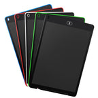 Portable 12 inch LCD Writing Tablet Drawing Graffiti Electronic Handwriting Pad Message Graphics Board Draft Paper with Writing Pen, 12 inch Red, 12 inch White, 12 inch Black, 12 inch Green, 12 inch Blue