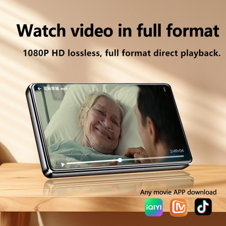 UNIWA MP004 4.0 inch IPS Screen Android 14 AI Smart Music Player Mini Tablet PC 3GB+32GB, 3GB+32GB