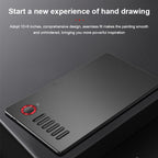 VEIKK A15PRO 10x6 inch 5080 LPI Type-C Interface Smart Touch Electronic Graphic Tablet