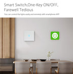 NEO NAS-SC01W Wireless WiFi EU Smart Light Control Switch 1Gang, 1 Gang