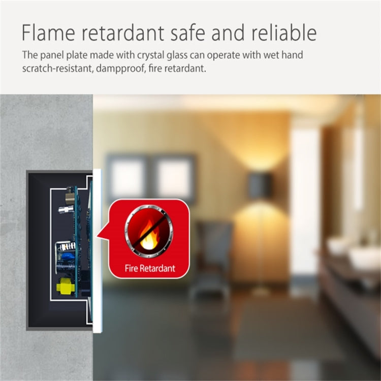 NEO NAS-SC02W Wireless WiFi EU Smart Light Control Switch 2Gang, 2 Gang